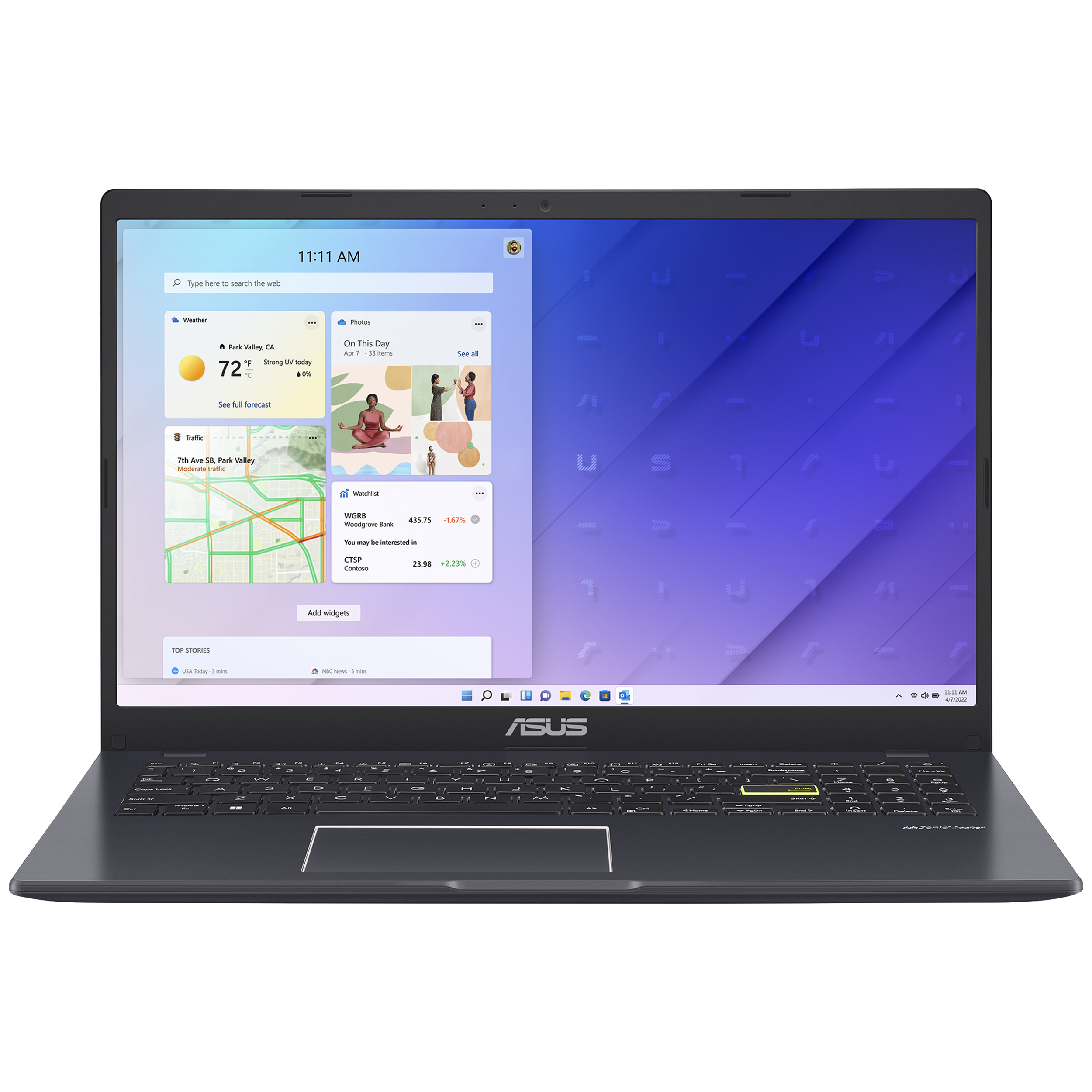 لپ تاپ 15.6 اینچی ایسوس ویووبوک مدل Asus VivoBook E510MA -BR1115